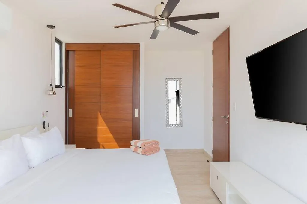 Central Park Tulum-Ph Con Piscina Privada-3 Rec By Sandy Powerful 아파트
