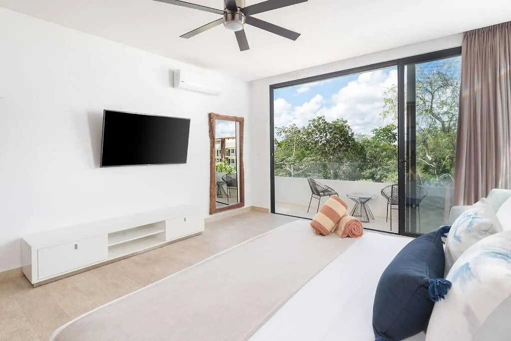 Central Park Tulum-Ph Con Piscina Privada-3 Rec By Sandy Powerful 0*, 툴룸 멕시코