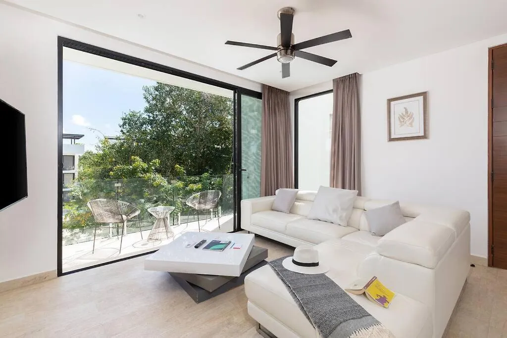 Central Park Tulum-Ph Con Piscina Privada-3 Rec By Sandy Powerful 멕시코